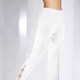 Laurina - Leggings mit Spitzeneinsatz , in Größe 036 bis 054, in Farbe WEISS