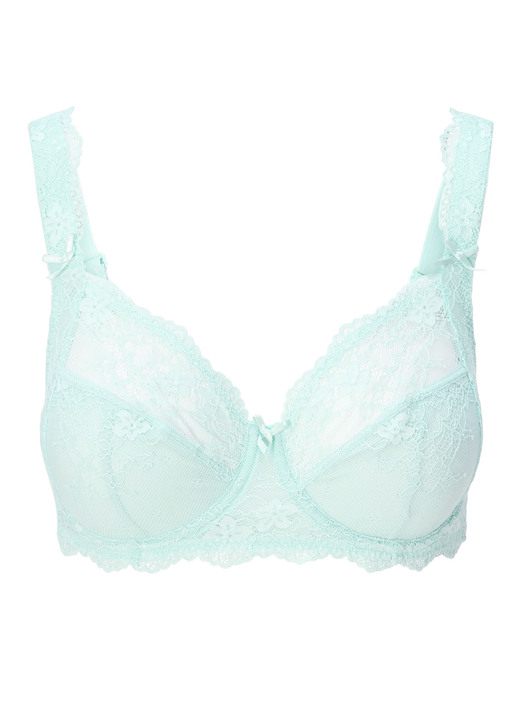 Bügel-BH - LingaDore Bügel-BH mit Elastikspitze, in Größe 075 bis 105, in Cup B, in Farbe MINT Ansicht 7