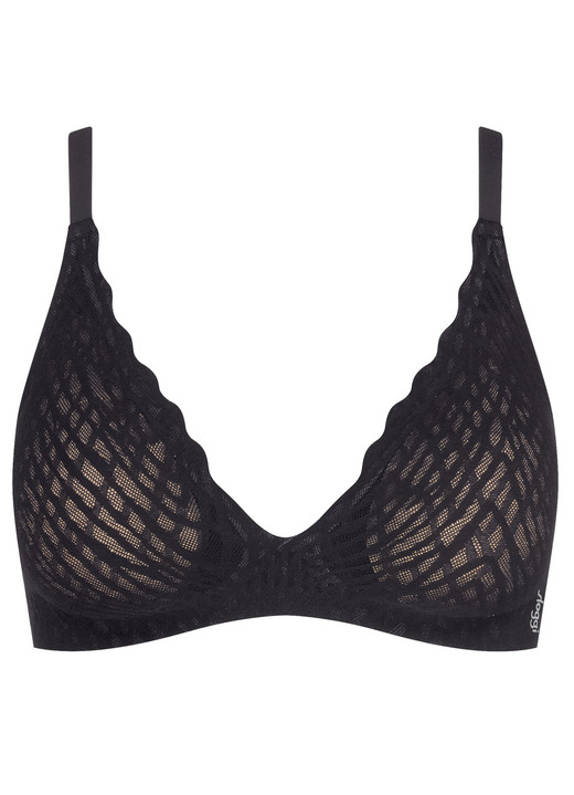 Soft-BH - sloggi ZERO Feel-Push-up-BH mit Elastikspitze, in Größe L passend für Gr. 80 (Cup C) + Gr. 85 (Cup A, B) bis XL passend für Gr. 85 (Cup C) + Gr. 90 (Cup A, B), in Farbe ZARTAPRICOT Ansicht 8