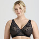 Bügel-BH - Miss Mary Bügel-BH mit floraler Elastikspitze, in Größe 075 bis 105, in Cup C, in Farbe SCHWARZ – Farbe SCHWARZ – Ansicht 5