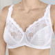 Bügel-BH - Miss Mary Bügel-BH mit edlem Jacquarddessin, in Größe 075 bis 105, in Cup B, in Farbe WEISS – Farbe WEISS – Ansicht 4