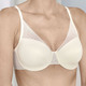 Bügel-BH - Triumph-Signature Sheer- Bügel-BH mit weich gepolsterten Cups, in Größe 075 bis 090, in Cup C, in Farbe ECRU – Farbe ECRU – Ansicht 3