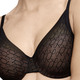 Bügel-BH - Triumph-Signature Sheer- Bügel-BH mit weich gepolsterten Cups, in Größe 075 bis 090, in Cup B, in Farbe ECRU – Farbe SCHWARZ – Ansicht 3