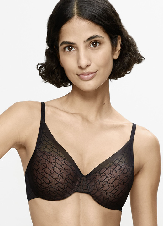 Bügel-BH - Triumph-Signature Sheer- Bügel-BH mit weich gepolsterten Cups, in Größe 075 bis 090, in Cup B, in Farbe ECRU Ansicht 5