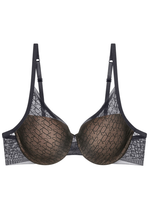 Bügel-BH - Triumph-Signature Sheer- Bügel-BH mit weich gepolsterten Cups, in Größe 075 bis 090, in Cup B, in Farbe ECRU Ansicht 8