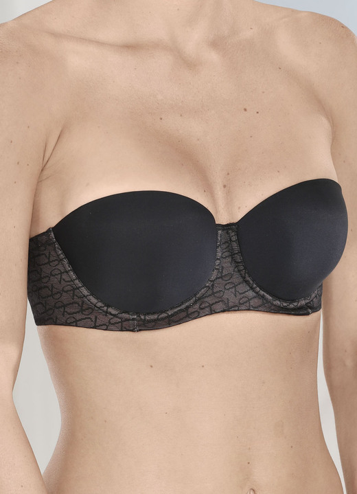 Bügel-BH - Triumph Singature Sheer-Bügel-BH mit abnehmbaren Trägern, in Größe 075 bis 090, in Cup A, in Farbe SCHWARZ Ansicht 3