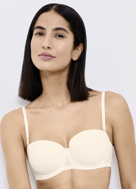 Bügel-BH - Triumph Singature Sheer-Bügel-BH mit abnehmbaren Trägern, in Größe 075 bis 090, in Cup A, in Farbe ECRU Ansicht 2