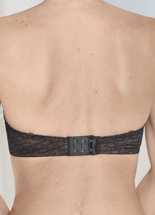 Bügel-BH - Triumph Singature Sheer-Bügel-BH mit abnehmbaren Trägern, in Größe 075 bis 090, in Cup A, in Farbe SCHWARZ Ansicht 6