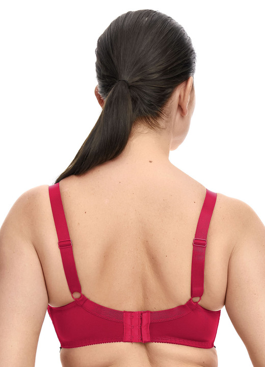 Soft-BH - Susa Zweierpack BH mit zarter Elastikspitze, in Größe 075 bis 110, in Cup B, in Farbe 1X ZARTAPRICOT, 1X SCHWARZ Ansicht 27