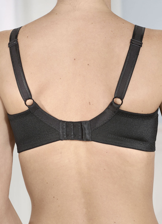 Soft-BH - Miss Mary BH mit elastischen Spitzeneinsätzen, in Größe 080 bis 110, in Cup B, in Farbe WEISS Ansicht 11