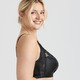 Soft-BH - Miss Mary BH mit elastischen Spitzeneinsätzen, in Größe 080 bis 110, in Cup B, in Farbe WEISS – Farbe SCHWARZ – Ansicht 3