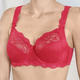 Bügel-BH - LingaDore Bügel-BH mit elastischer Spitze, in Größe 075 bis 105, in Cup C, in Farbe ROT – Farbe ROT – Ansicht 2
