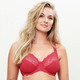 Bügel-BH - LingaDore Bügel-BH mit elastischer Spitze, in Größe 075 bis 105, in Cup B, in Farbe ROT – Farbe ROT – Ansicht 1