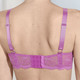 Soft-BH - Laurina Zweierpack BH aus zarter Elastikspitze, in Größe 075 bis 105, in Cup B, in Farbe 1X AZALEE, 1X PUDER – Farbe 1X AZALEE, 1X PUDER – Ansicht 2