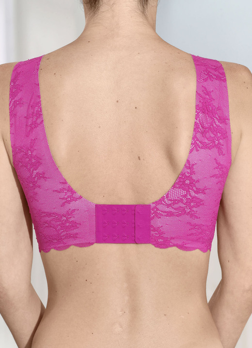 Soft-BH - Superbequemer Anita BH aus elastischer Spitze, in Größe L bis XL, in Farbe AZALEE Ansicht 4