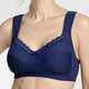 BHs - Miss Mary BH mit Strukturmuster, in Größe 080 bis 115, in Cup E, in Farbe MARINE – Farbe MARINE – Ansicht 2