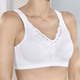Soft-BH - BH mit hohem Baumwollanteil, in Größe 080 bis 110, in Cup B, in Farbe WEISS – Farbe WEISS – Ansicht 1