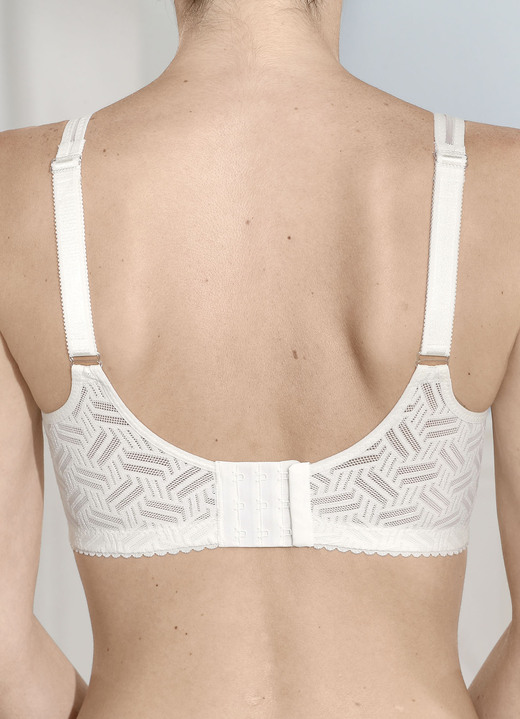 Soft-BH - BH aus elastischer Spitze, in Größe 080 bis 110, in Cup B, in Farbe ECRU Ansicht 2