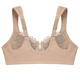 Glamorise - Glamorise Bügel-BH mit Vorderverschluss, in Größe 080 bis 110, in Cup E, in Farbe BEIGE – Farbe BEIGE – Ansicht 5