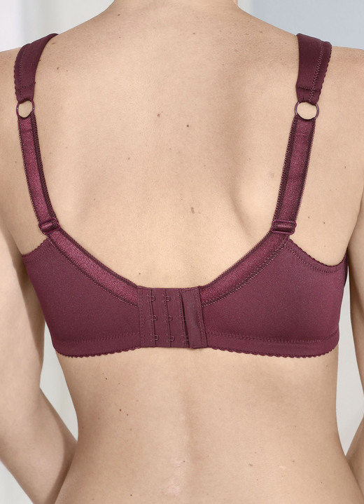 Viania - Viania Zweierpack BH, in Größe 080 bis 100, in Cup C, in Farbe 1X GRAFIT, 1X SEKT Ansicht 6