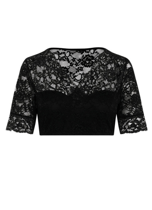 BH-Hemd - Dirndlbluse, in Größe 036 bis 048, in Farbe WEISS Ansicht 7