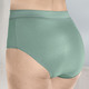 Slips - Fünferpack Formslips mit verstärkter Bauchpartie, in Größe 038 bis 056, in Farbe 3X SEEGRÜN-WEISS BEDRUCKT, 2X SEEGRÜN – Farbe 3X SEEGRÜN-WEISS BEDRUCKT, 2X SEEGRÜN – Ansicht 2