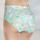 Slips - Viererpack Slips mit farbharmonischem Floraldessin, in Größe 038 bis 054, in Farbe MINT-BUNT – Farbe MINT-BUNT – Ansicht 2