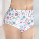 Slips - Viererpack Slips mit Gummizug im Bund, in Größe 038 bis 056, in Farbe WEISS-TÜRKIS-BUNT – Farbe WEISS-TÜRKIS-BUNT – Ansicht 2