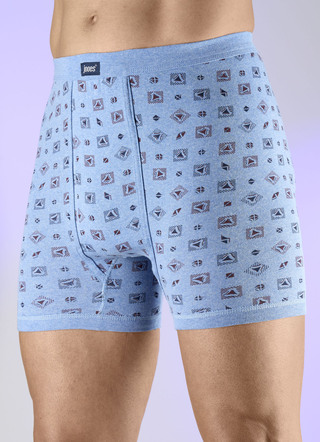 Dreierpack Unterhosen mit Alloverdessin