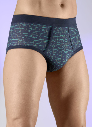 Viererpack Slips mit Eingriff