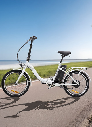 Falt-E-Bike von Verocraft mit Stahl-Faltrahmen