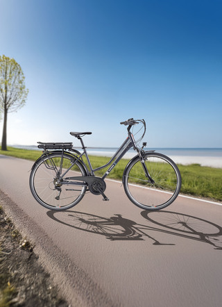 Trekking-E-Bike XT485 von Telefunken