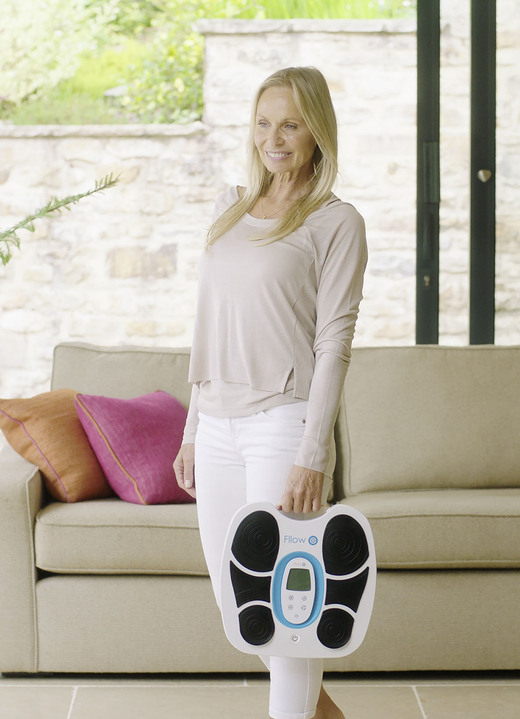 Massage - Tragbares EMS-Tens-Fußmassagegerät, in Farbe GRAU Ansicht 1