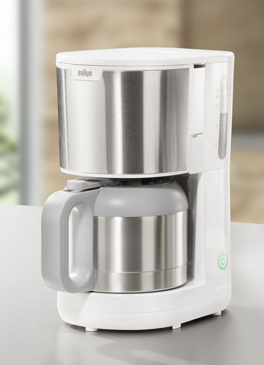 Küchengeräte-Serien - BRAUN Frühstücksserie PurShine aus hochwertigem Edelstahl, in Farbe WEISS-SILBER, in Ausführung Toaster Ansicht 4