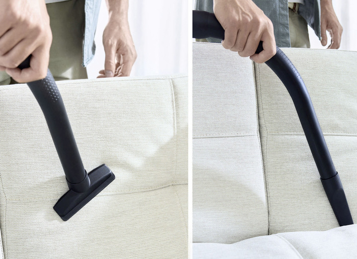 Mit Kabel - Bosch Bodenstaubsauger mit elektronischer Saugkraftregulierung, in Farbe ROT Ansicht 3