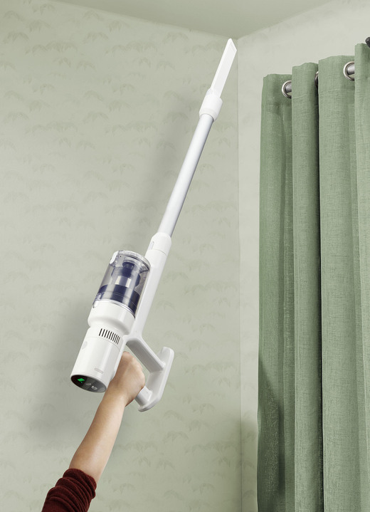 Mit Akku - Aqua Laser Akku-Handstaubsauger, in Farbe WEISS-GRAU Ansicht 3