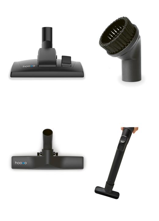 Mit Kabel - Hoogo B3+ Bodenstaubsauger, in Farbe GRAU Ansicht 2