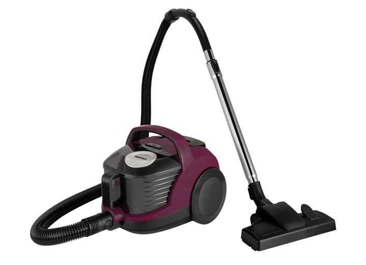 Mit Kabel - Grundig VCC 3870A Bodenstaubsauger, in Farbe BEERE-SCHWARZ Ansicht 2