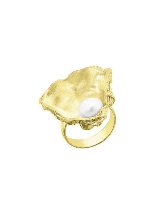 Ringe - Damenring mit Süßwasser-Zuchtperle, in Größe 160 bis 220, in Farbe  Ansicht 2