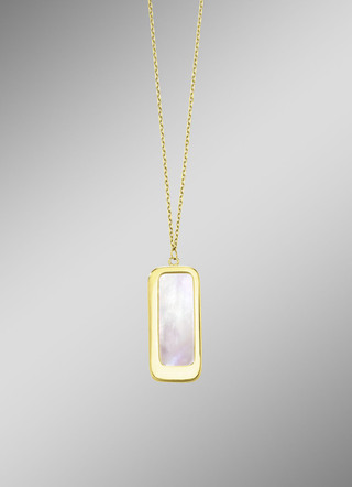 Halskette mit echt Perlmutt