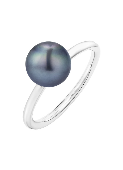 Ringe - Eleganter Damenring mit Tahiti-Zuchtperle, in Größe 160 bis 220, in Farbe  Ansicht 2