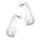Ohrschmuck - Moderne Ohrstecker mit Süßwasser-Zuchtperlen, in Farbe  – Ansicht 2