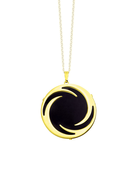 Anhänger - Moderner Anhänger mit Onyx, in Farbe  Ansicht 2