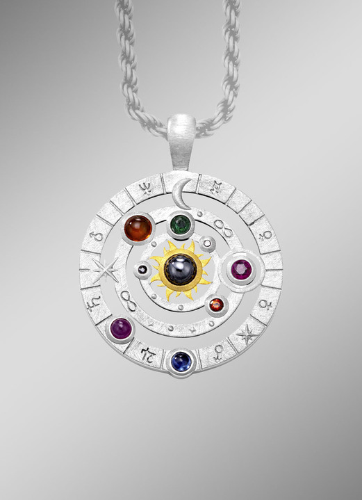 Anhänger - Interessanter Anhänger in Bicolor, in Farbe  Ansicht 1