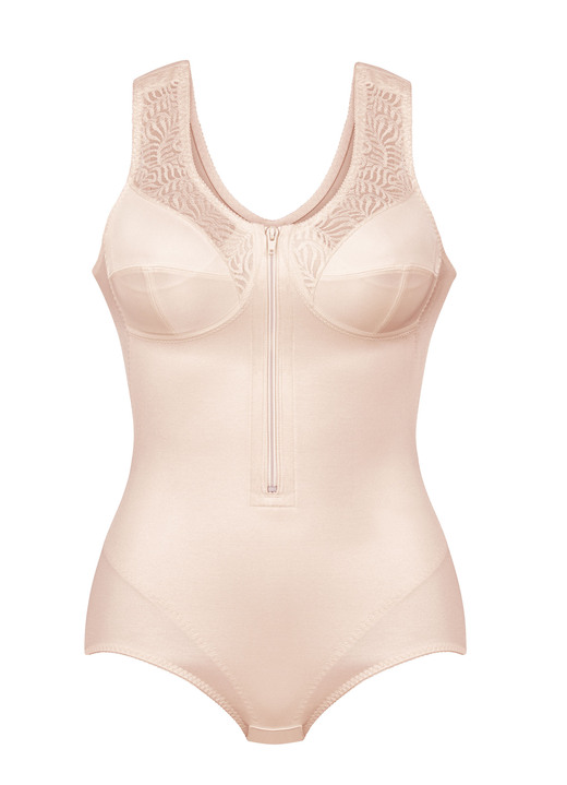Korseletts - Anita Hosenkorselett mit Reißverschluss im Vorderteil, in Größe 080 bis 115, in Cup B, in Farbe CHAMPAGNER Ansicht 3
