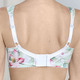 Soft-BH - Laurina BH mit buntem Floraldessin, in Größe 080 bis 110, in Cup B, in Farbe WEISS-GRÜN-BUNT – Farbe WEISS-GRÜN-BUNT – Ansicht 2
