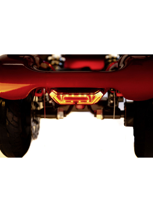 Elektromobilität - 4-Rad-Roller von Antar, in Farbe ROT Ansicht 10