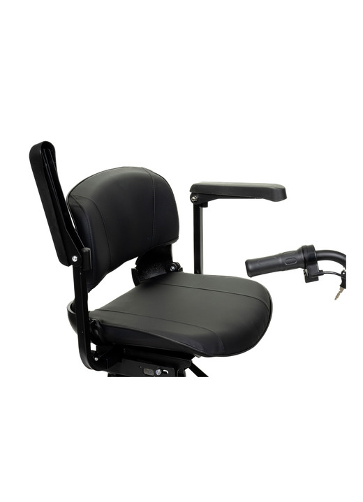 Elektromobilität - 4-Rad-Roller von Antar, in Farbe ROT Ansicht 4