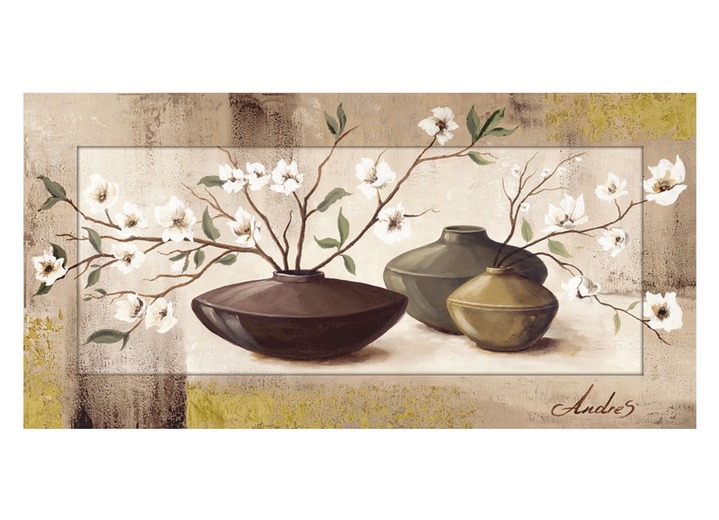 Stillleben - Hochwertiger Kunstdruck im Unikatrahmen, in Farbe  Ansicht 2