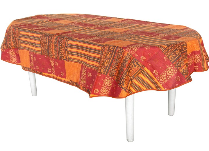 Tischdecken - Dicht gewebte Tischwäsche Made in Germany, in Farbe BYZANZ, in Ausführung Tischläufer, L160xB50 cm Ansicht 3